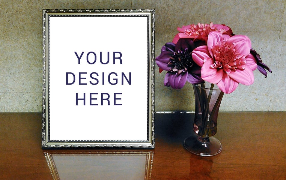 Modern Photo Frame Mockup