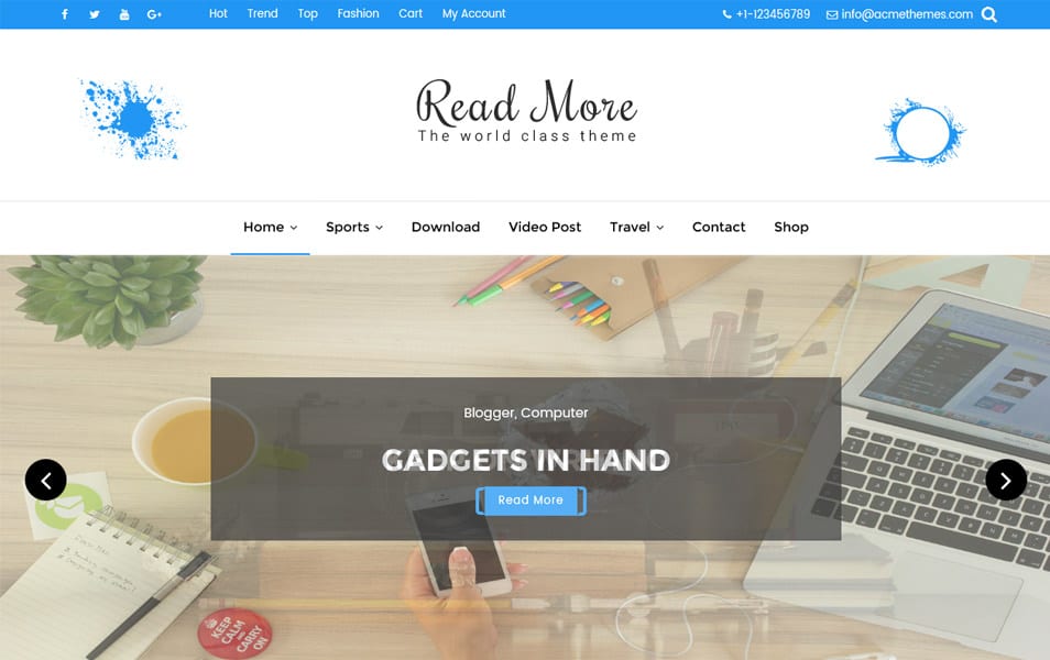 Read More Responsive WordPress Theme