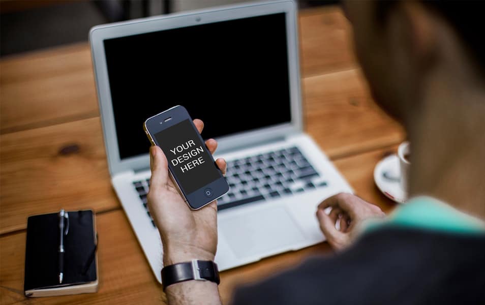 iPhone on Workspace