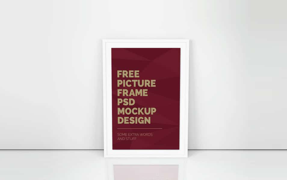 Artwork Frame PSD Mockup Vol.5