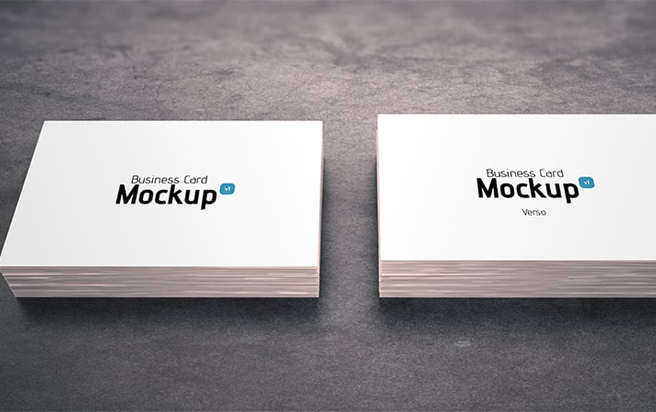 Business card mockup 03