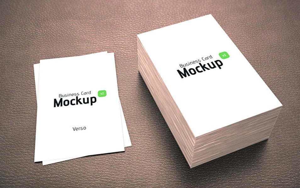 Business card mockup 10