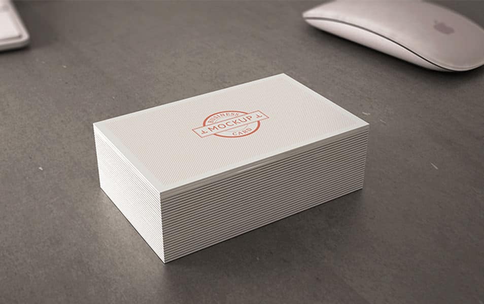 Business card mockup 12
