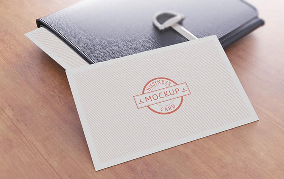 Business card mockup 14
