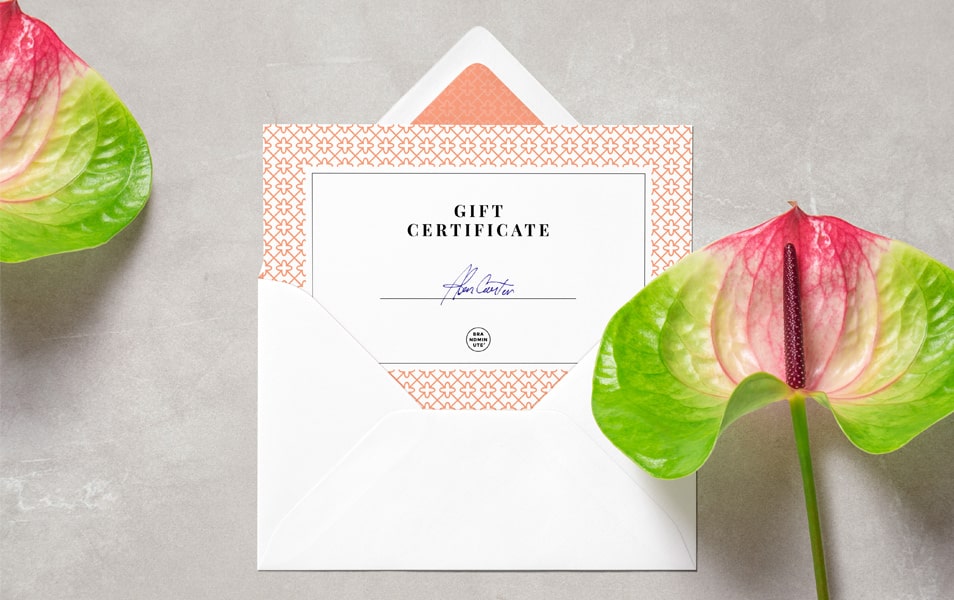 Card & Envelope PSD MockUp