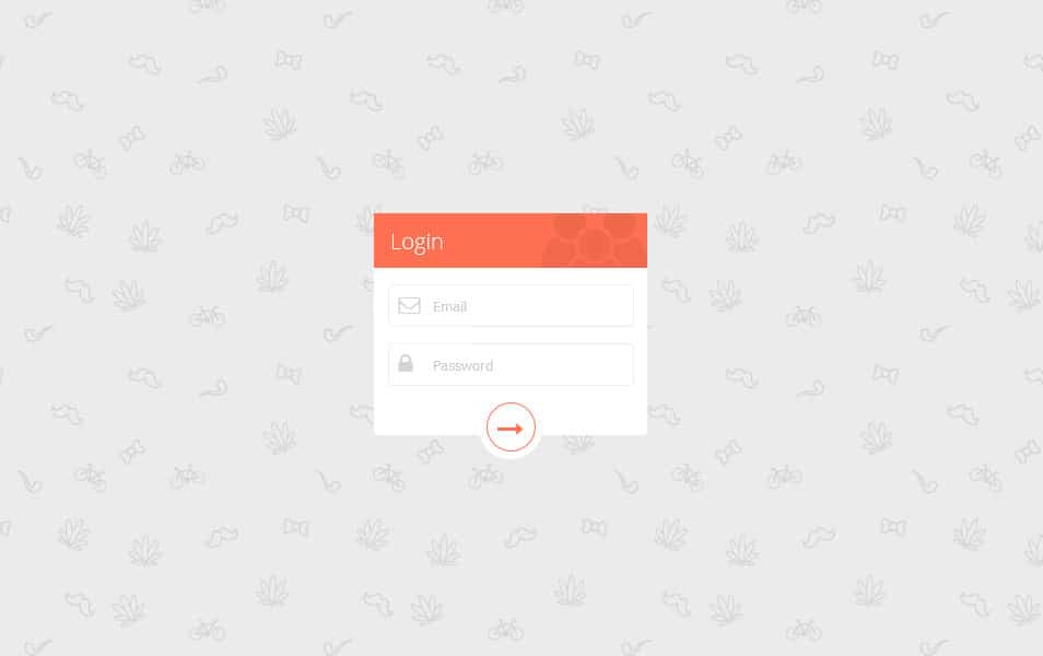 فرم ورود زیبا