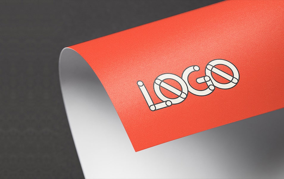 Full-Color Logo MockUp