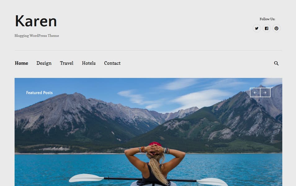 Karen Responsive WordPress Theme