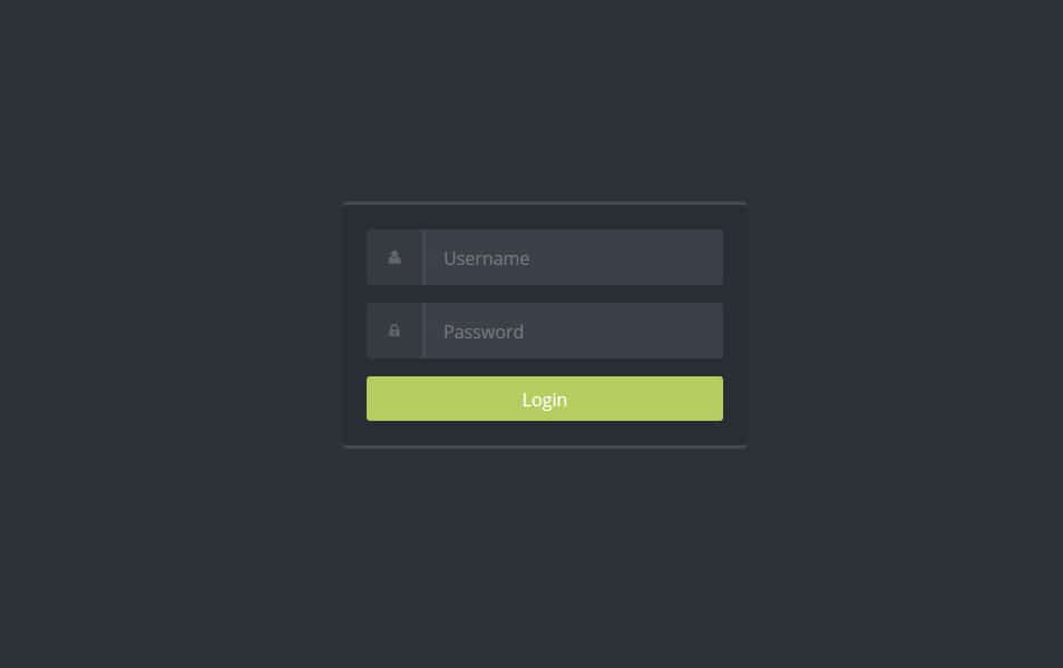 Login Form