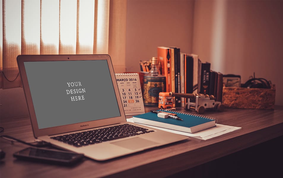 Macbook Air Mockup