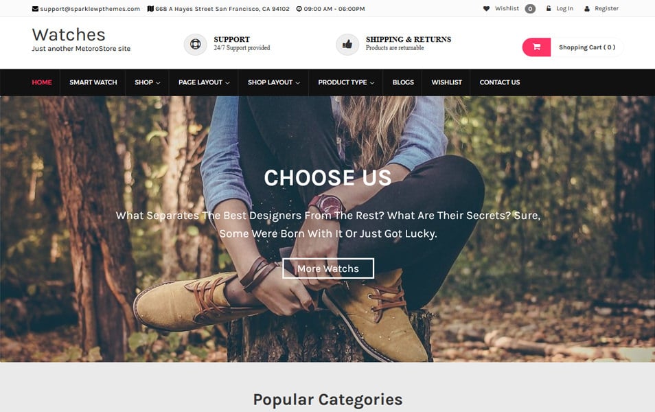 MetroStore Responsive WordPress Theme