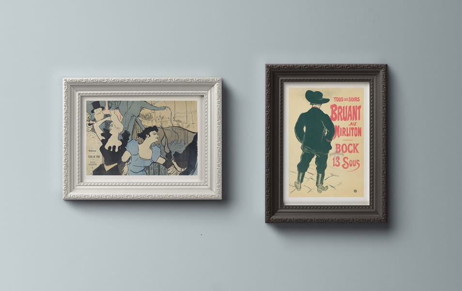 Ornamental Psd Frame Mockup