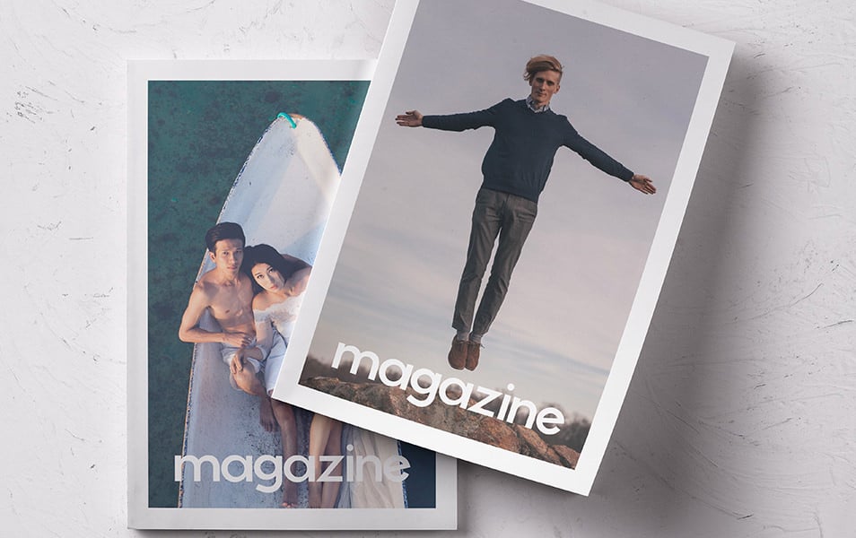 Psd Magazine Mockup Vol12