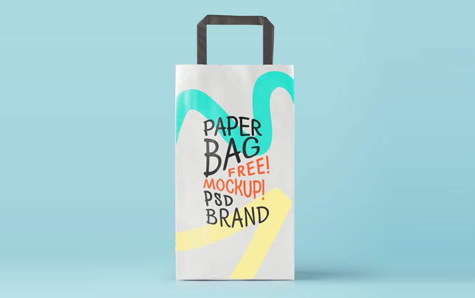 Psd Paper Bag Mockup Vol2