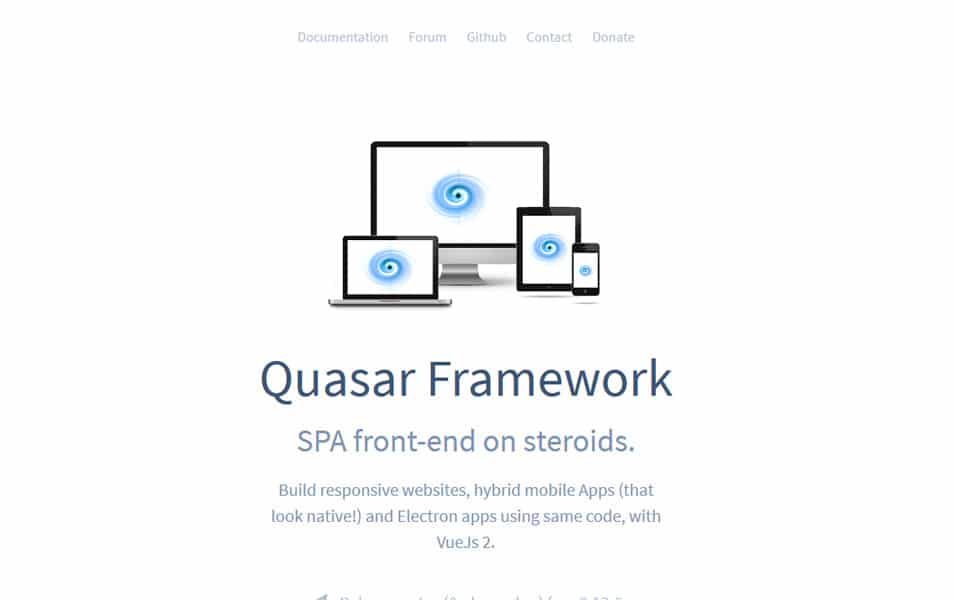 Quasar android build. Quasar фреймворк. Spa фреймворк. Vue js UI Framework. Как установить Quasar Framework
