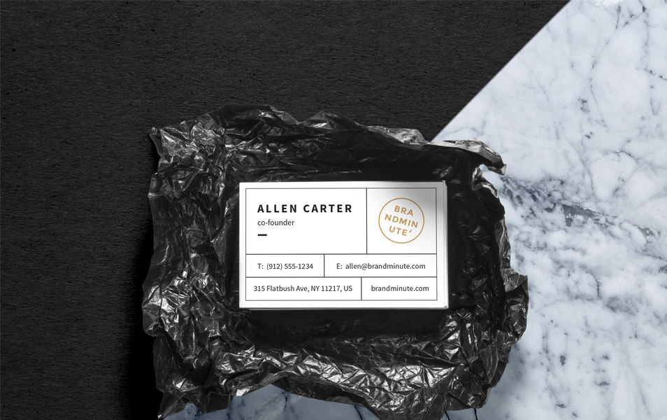Realistic Business Cards MockUp #3