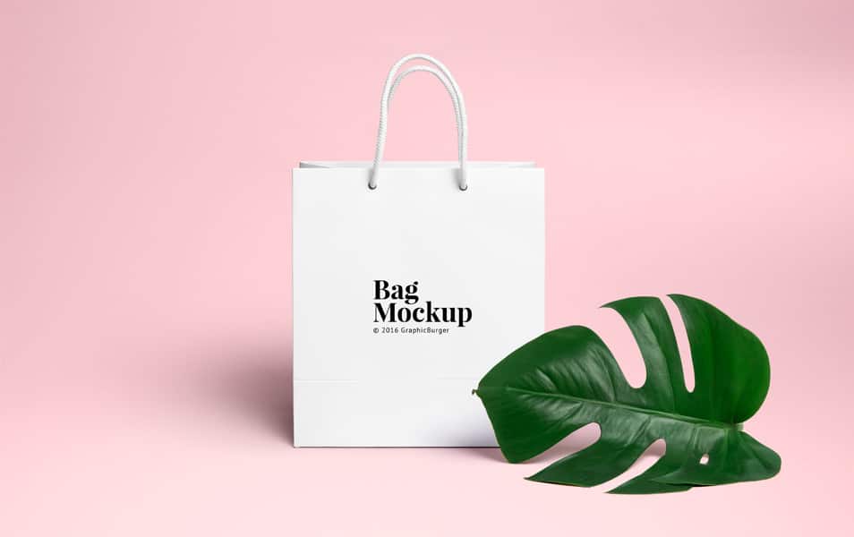 Shopping Bag PSD MockUp #2