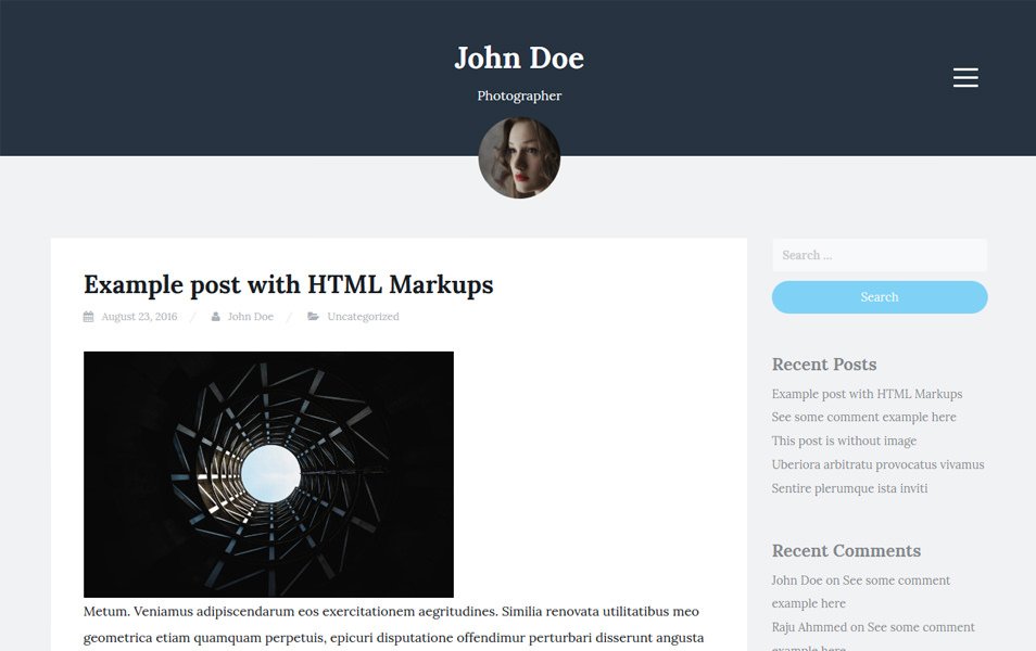 Blogi Responsive WordPress Theme