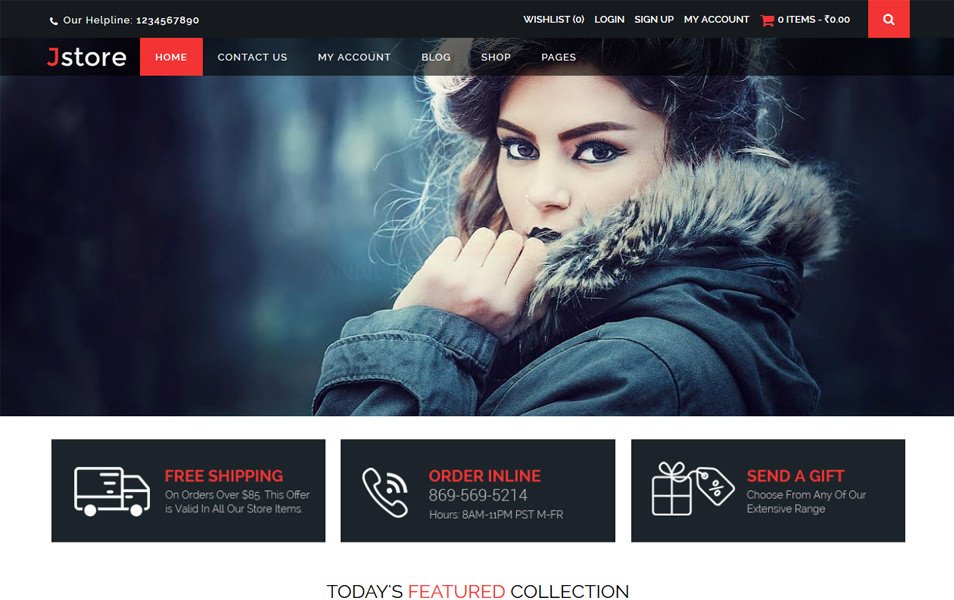 Jstore Responsive WordPress Theme