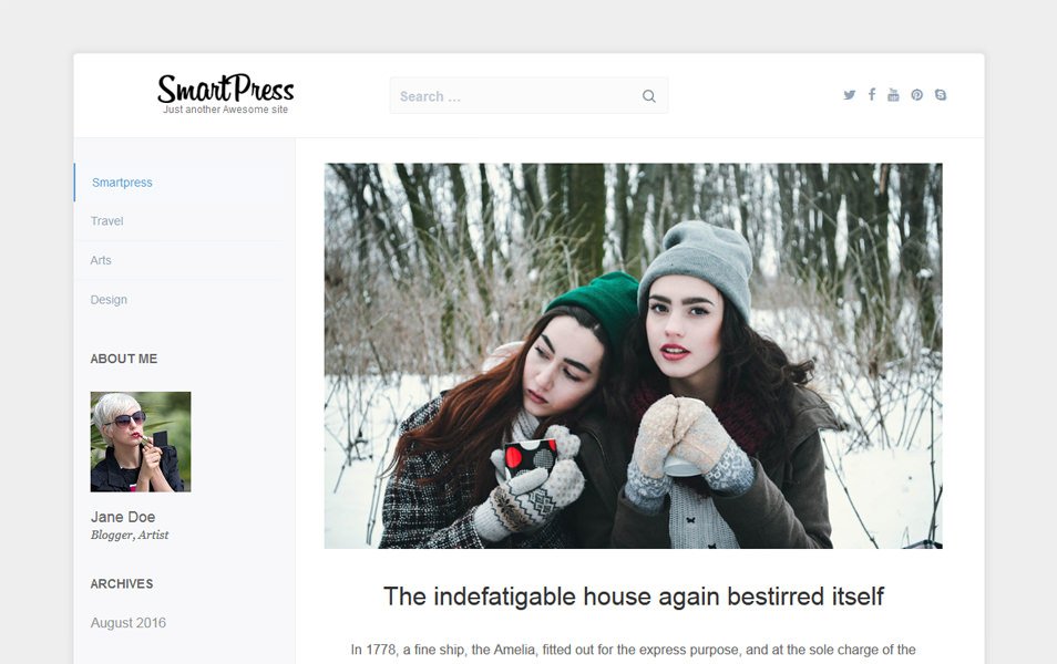 Smartpress Responsive WordPress Theme