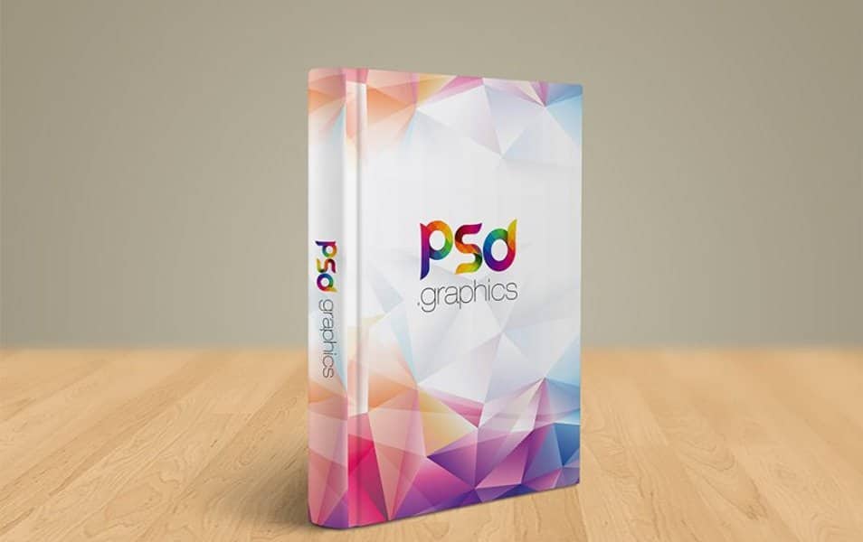 Book Cover Mockup Free PSD