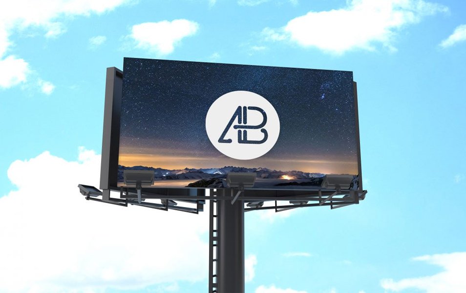 Free Billboard Mockup Vol.1