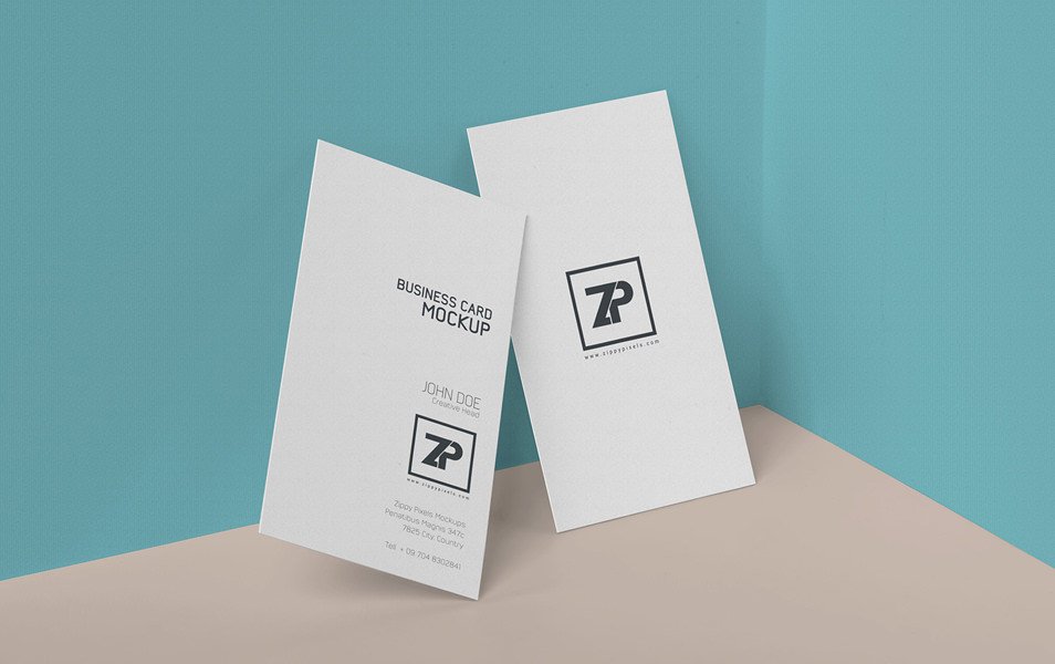 Free Creative Business Card Mockup PSD