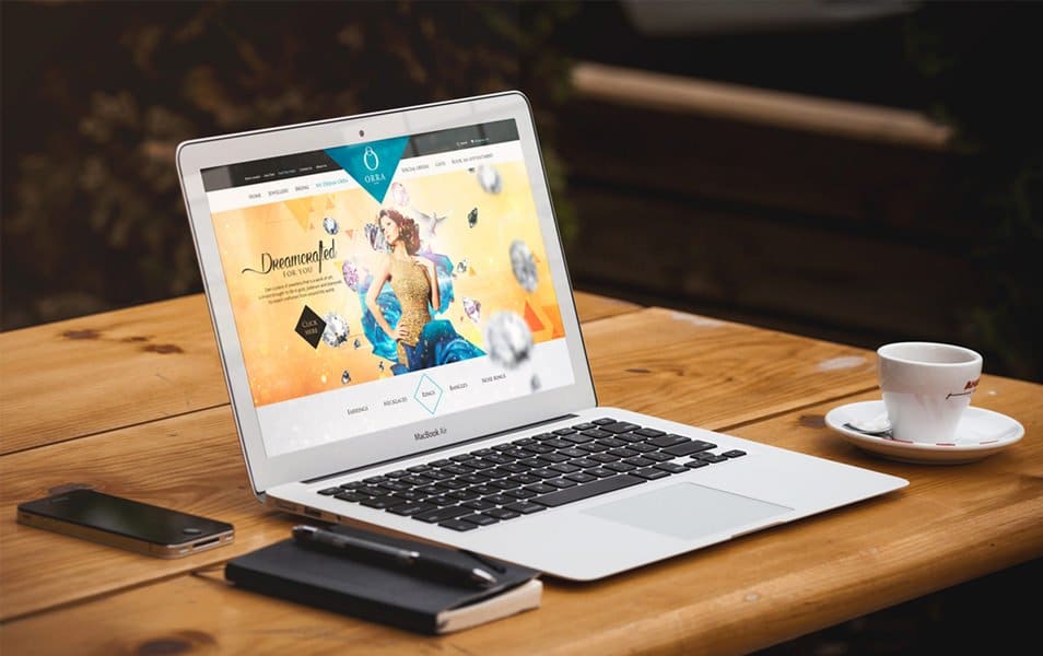 Macbook Air Mockup Free PSD Graphics