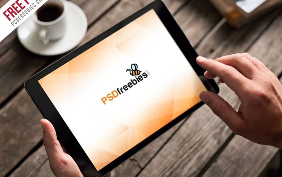 Photorealistic iPad Mockup PSD Template