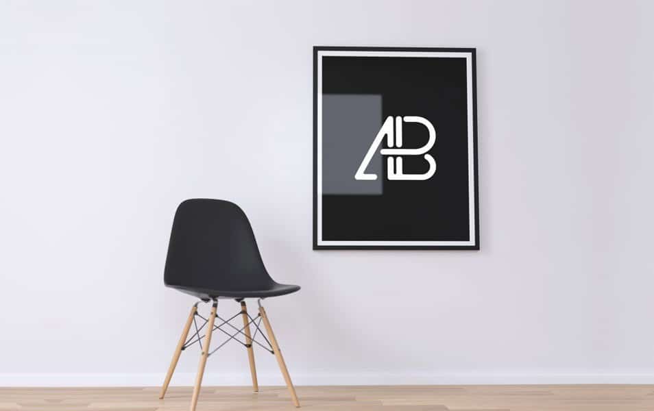 Poster Frame PSD Mockup