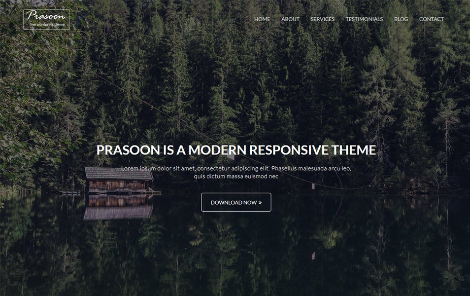 Prasoon Responsive WordPress Theme