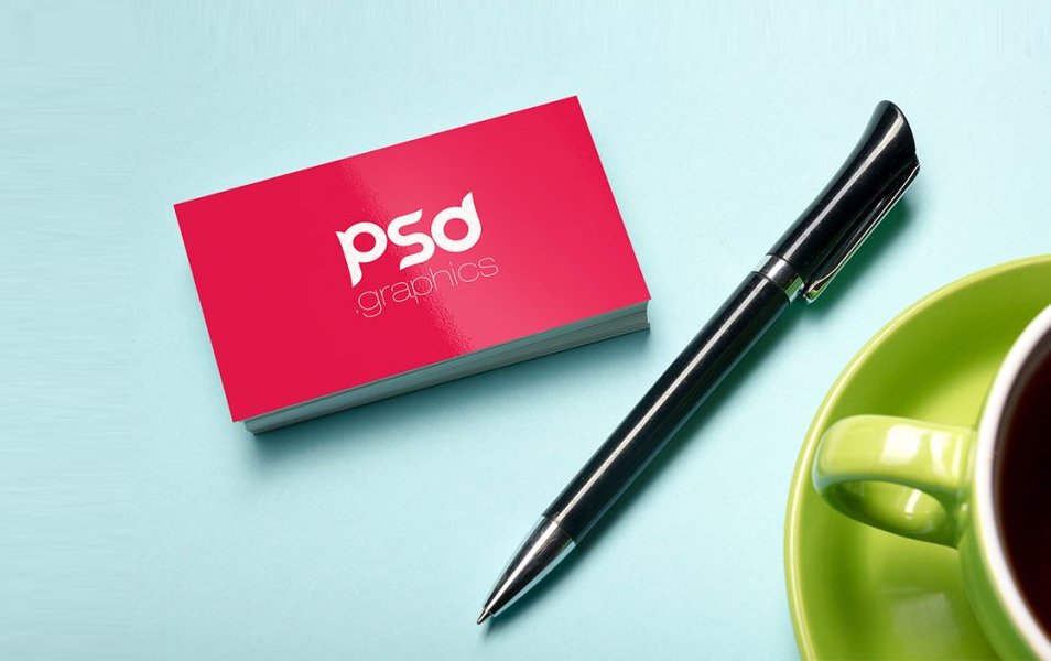 Professional Business Card Mockup PSD