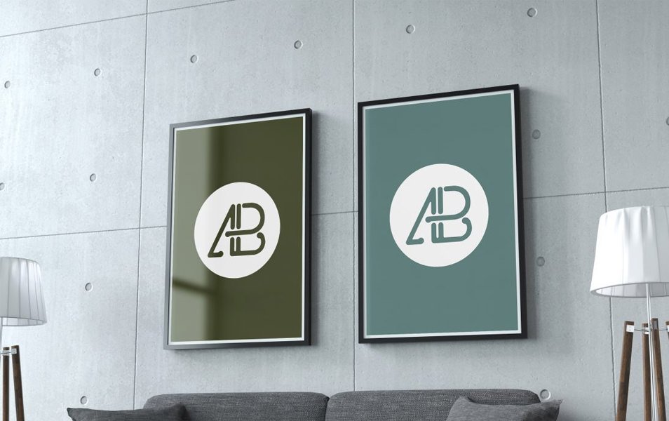Realistic Poster Mockup