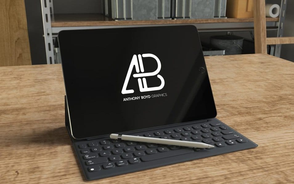 Realistic iPad Pro 9.7 Inch Mockup Vol.1
