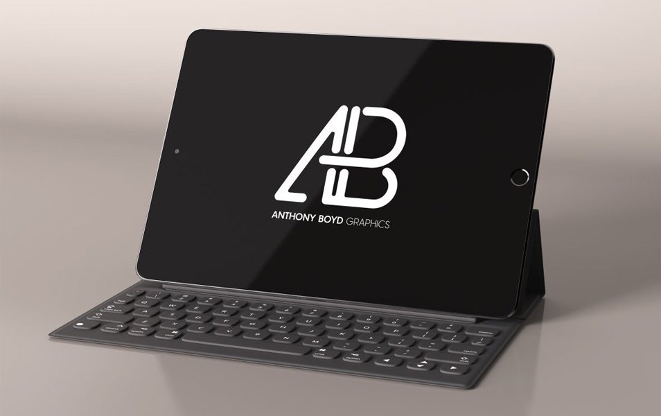 Realistic iPad Pro Mockup Vol.3
