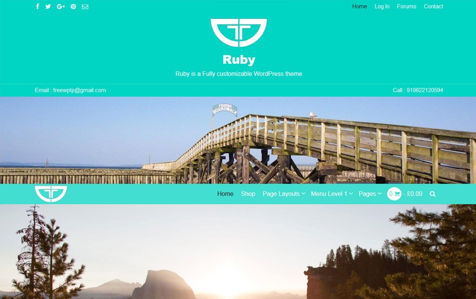 Ruby Responsive WordPress Theme