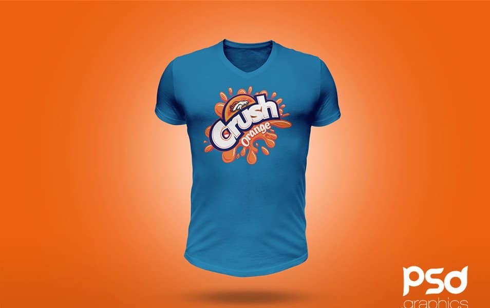 T-Shirt Mockup PSD Template