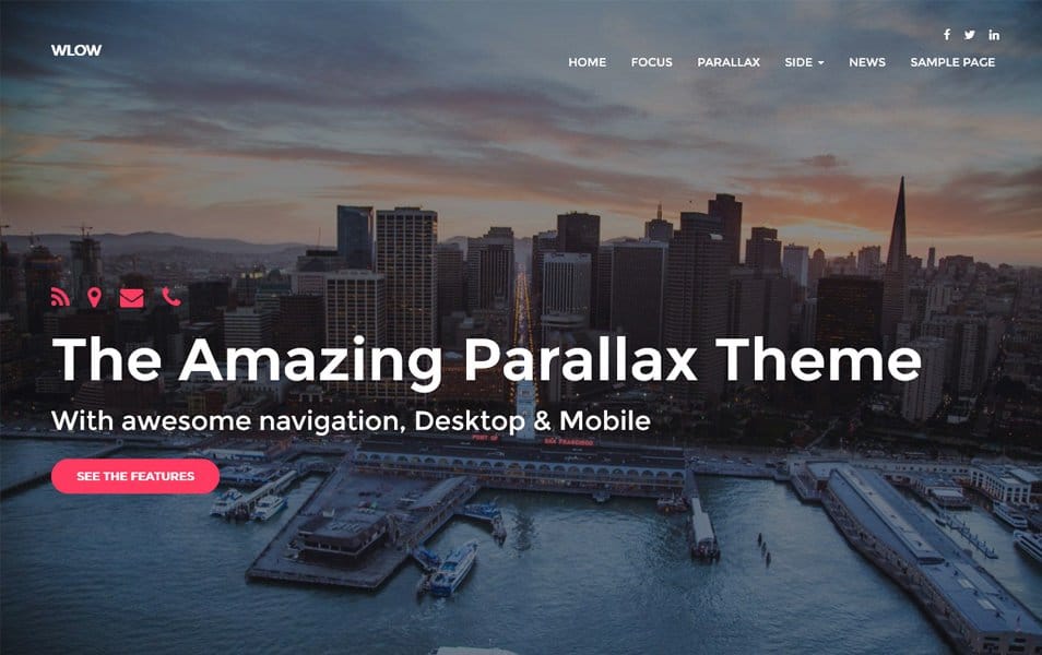 Wlow Responsive WordPress Theme