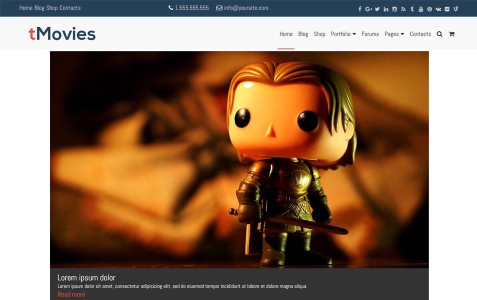 fMovies Responsive WordPress Theme