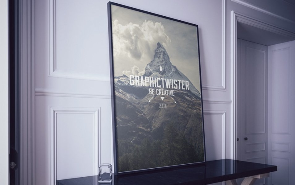 Classic Poster Mockup