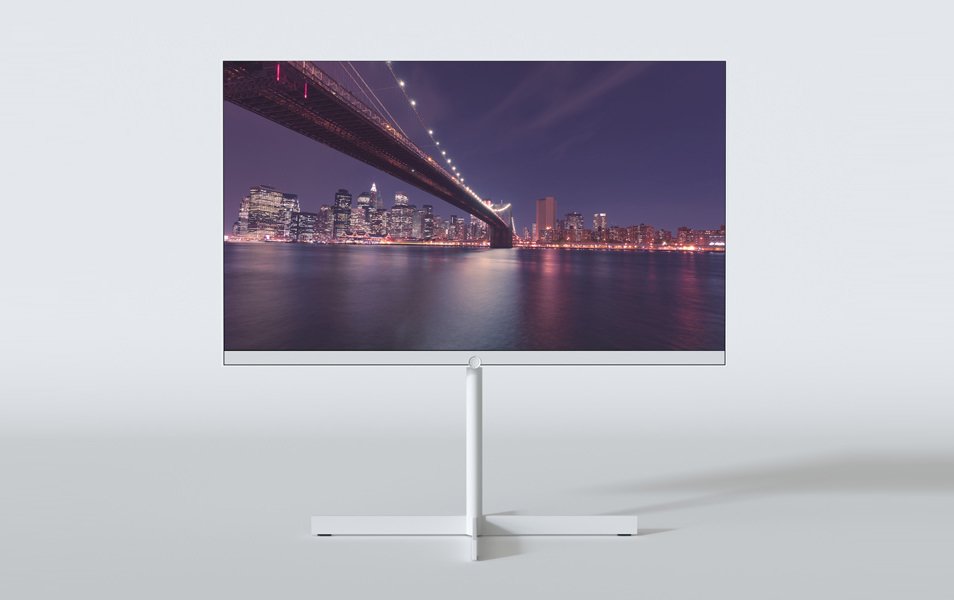 White Tv Mockup